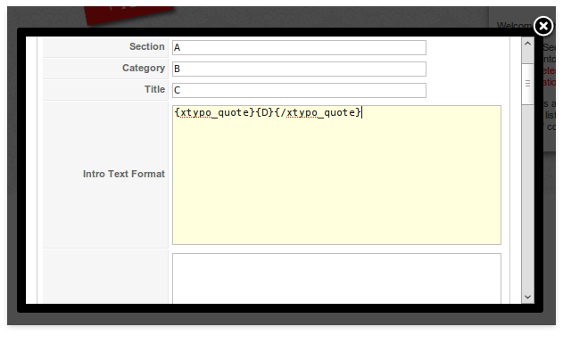 Format content Format content